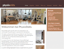 Tablet Screenshot of physiostaefa.ch